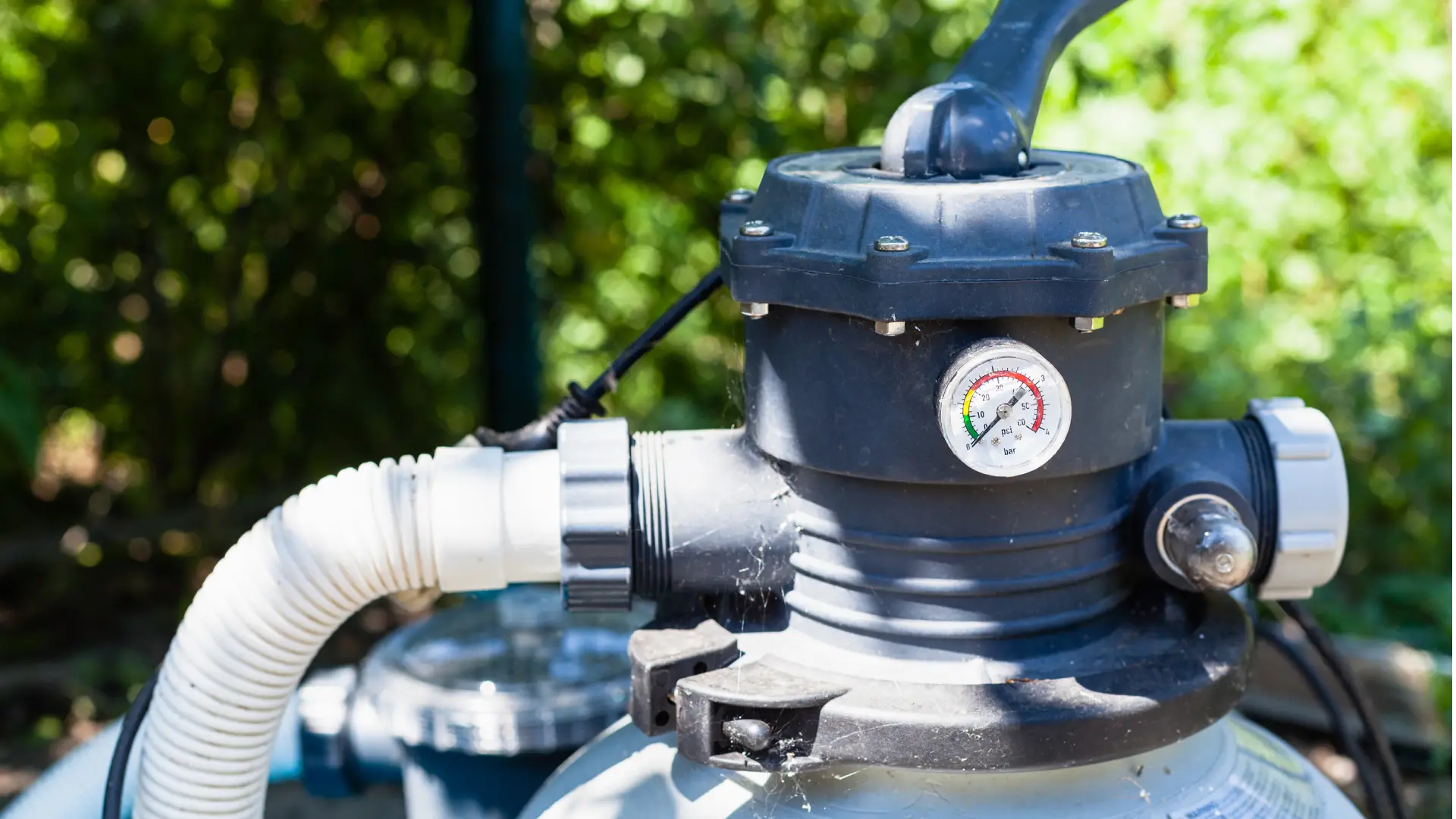rengoring poolfilter